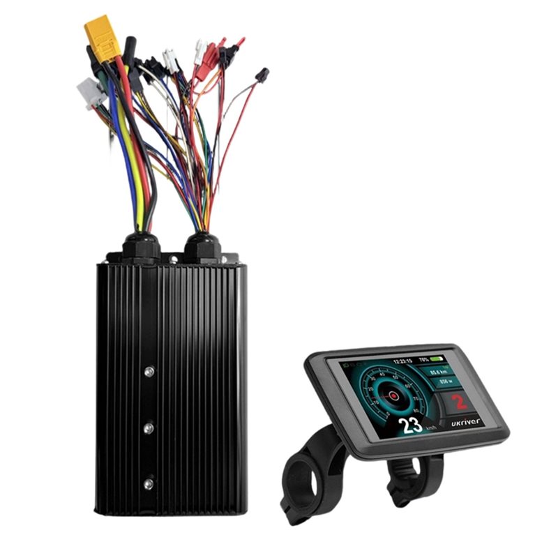 Sine Wave Controller 48V 72V 80A - HOES-UKC1+ – ЖК-дисплей, контроллер с возможностью